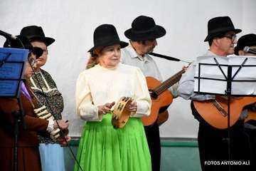 Pregón de la fiesta de La Cruz en Montaña Las Palmas (Foto Antonio Alí)